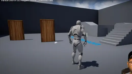 虚幻引擎5_ Niagara教程 自动开关的门