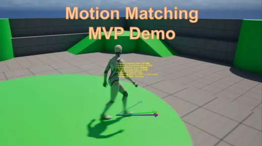 UE5最简版本motion matching示例
