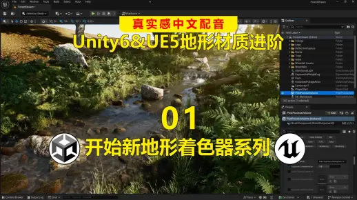 【UE&Unity】地形材质01--开始新地形着色器系列