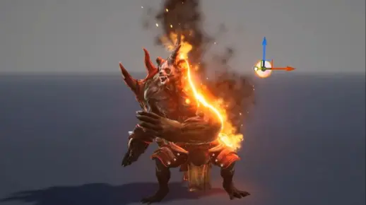 虚幻引擎5_ Niagara教程 燃烧分解效果