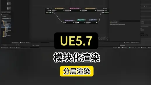 UE 5.7模块化渲染及分层渲染